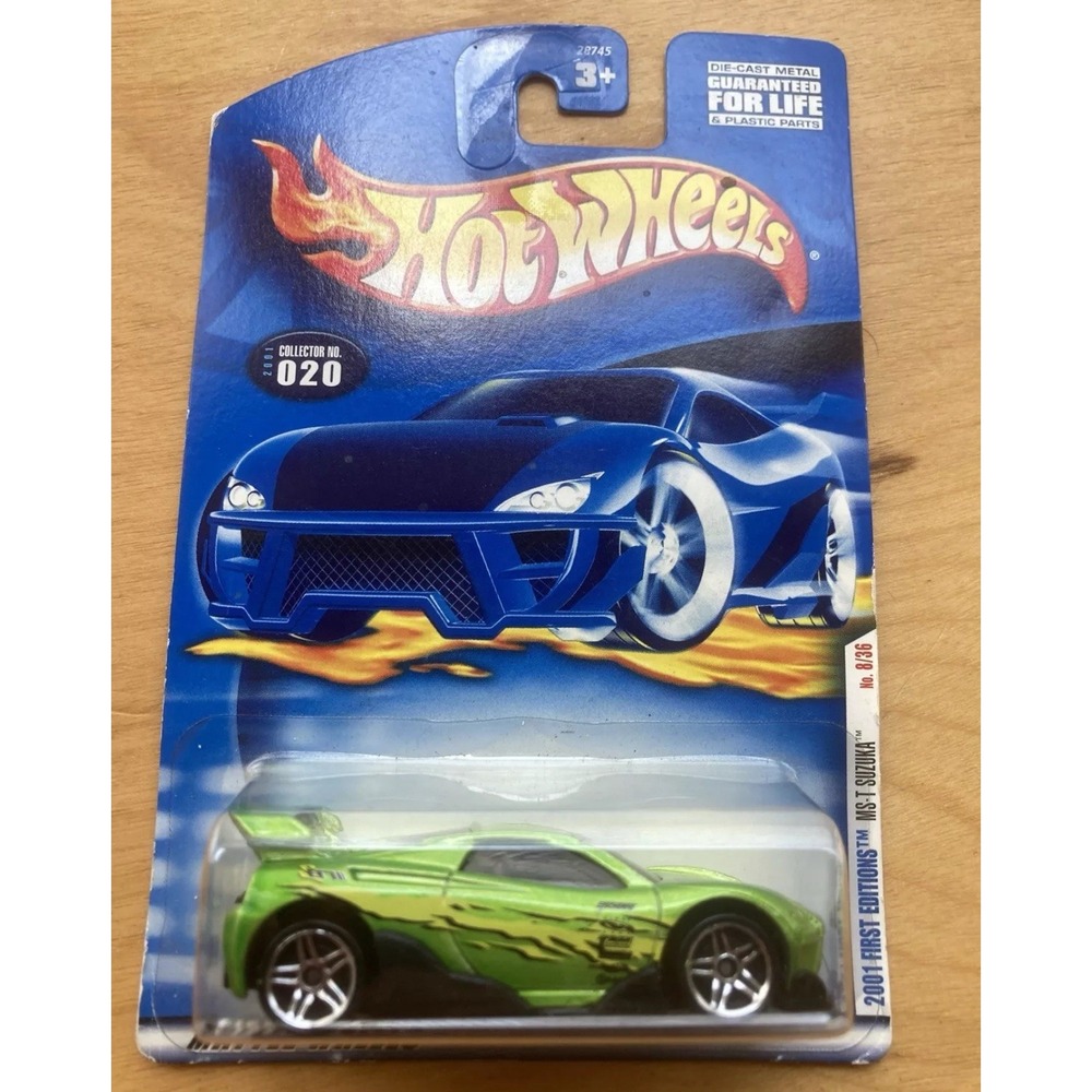 Hot Wheels 2001 First Editions MS-T Suzuka No.8/36 Collector # 020 New